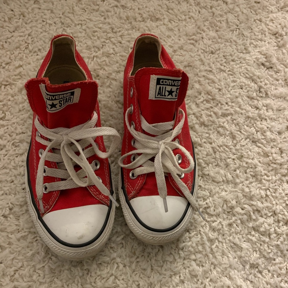 red converse